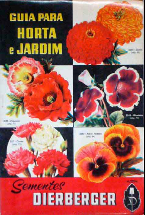Capa de GUIA PARA HORTA E JARDIM Sementes Dierberger 