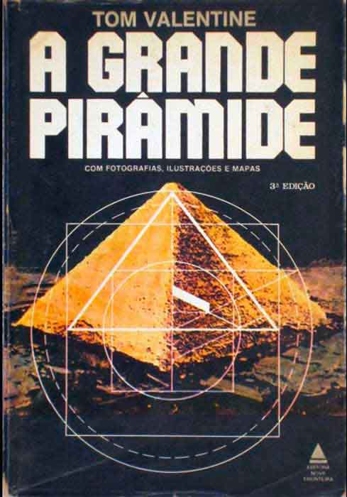 Capa de A GRANDE PIRÂMIDE Tom Valentine 
