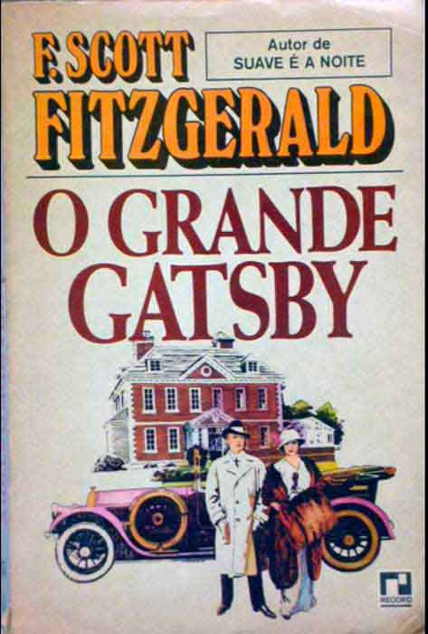 Capa de O GRANDE GATSBY F Scott Fitzgerald 