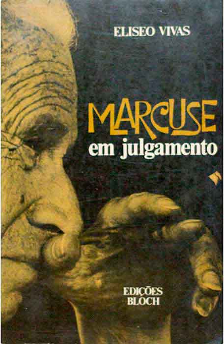 Capa de MARCUSE EM JULGAMENTO Eliseo Vivas 