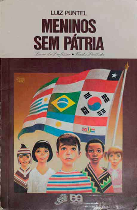 Capa de MENINOS SEM PÁTRIA Luiz Puntel 