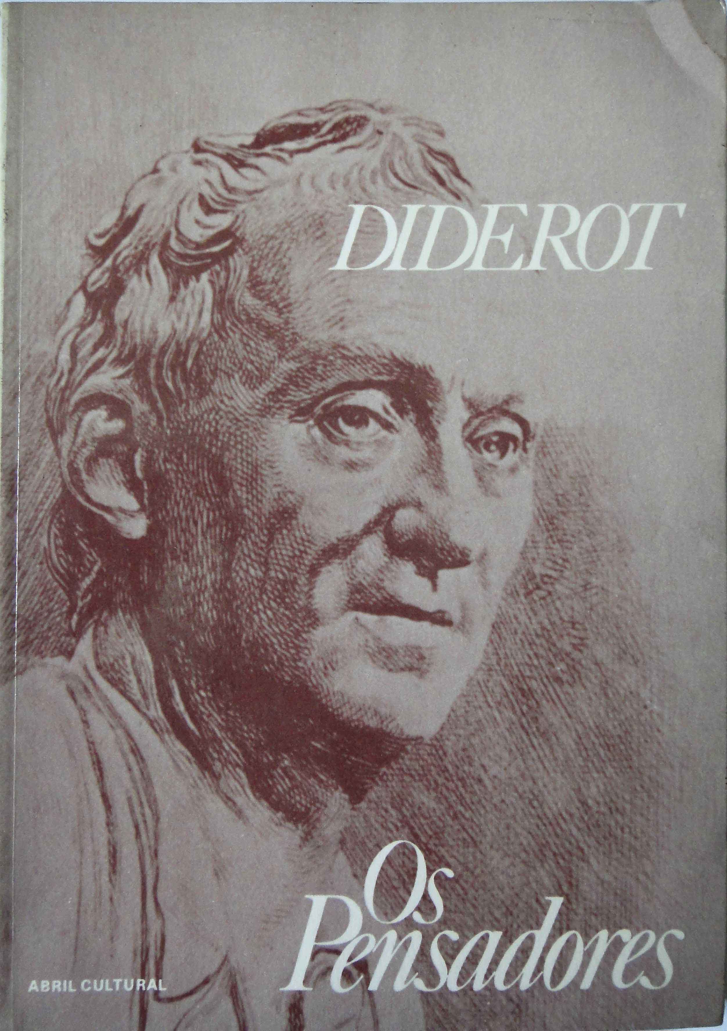 Capa de Textos escolhidos Diderot 