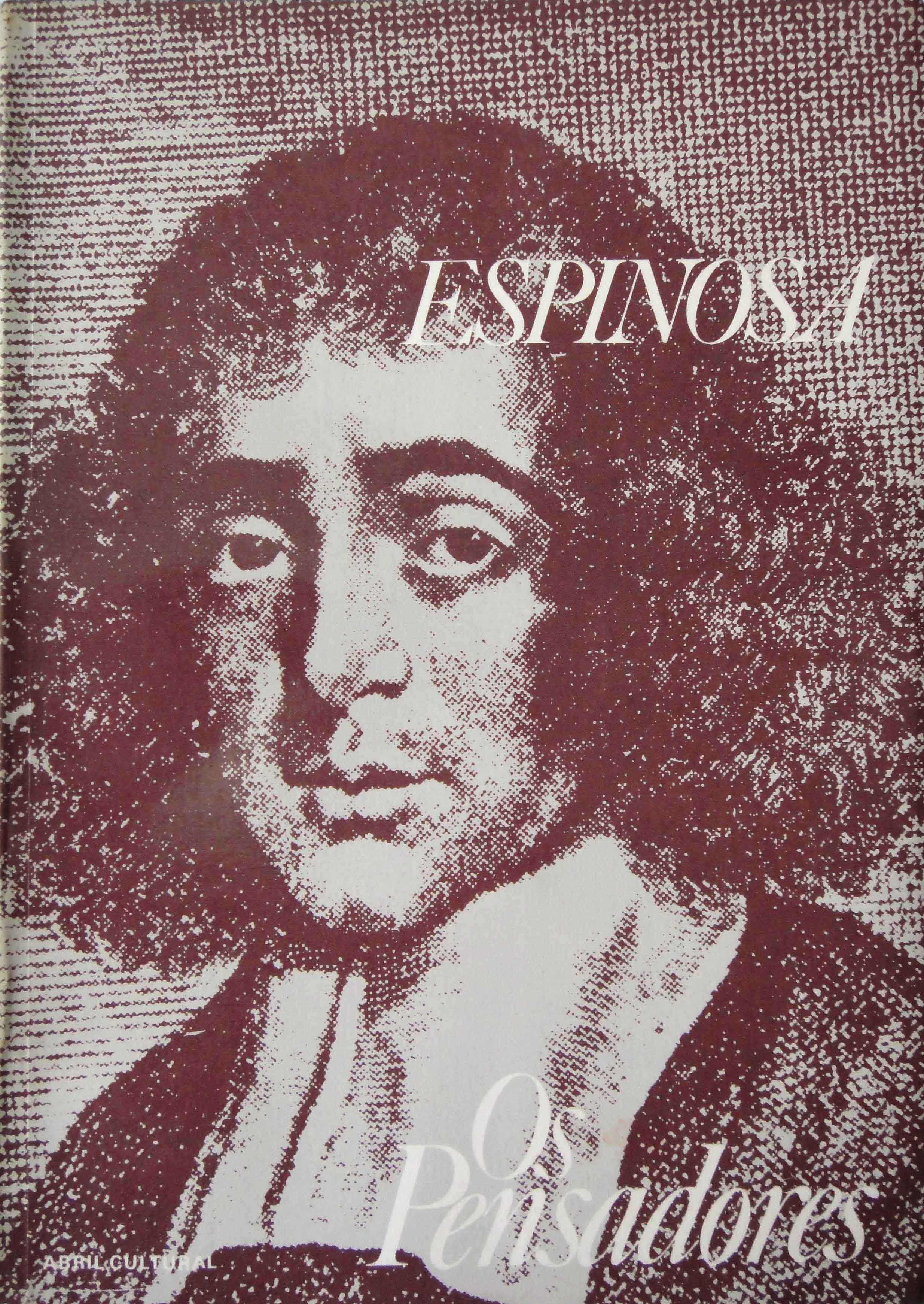 Capa de Pensamentos metafísicos, Tratado da correção do intelecto, Ética, Tratado político e Correspondência Baruch de Espinosa 