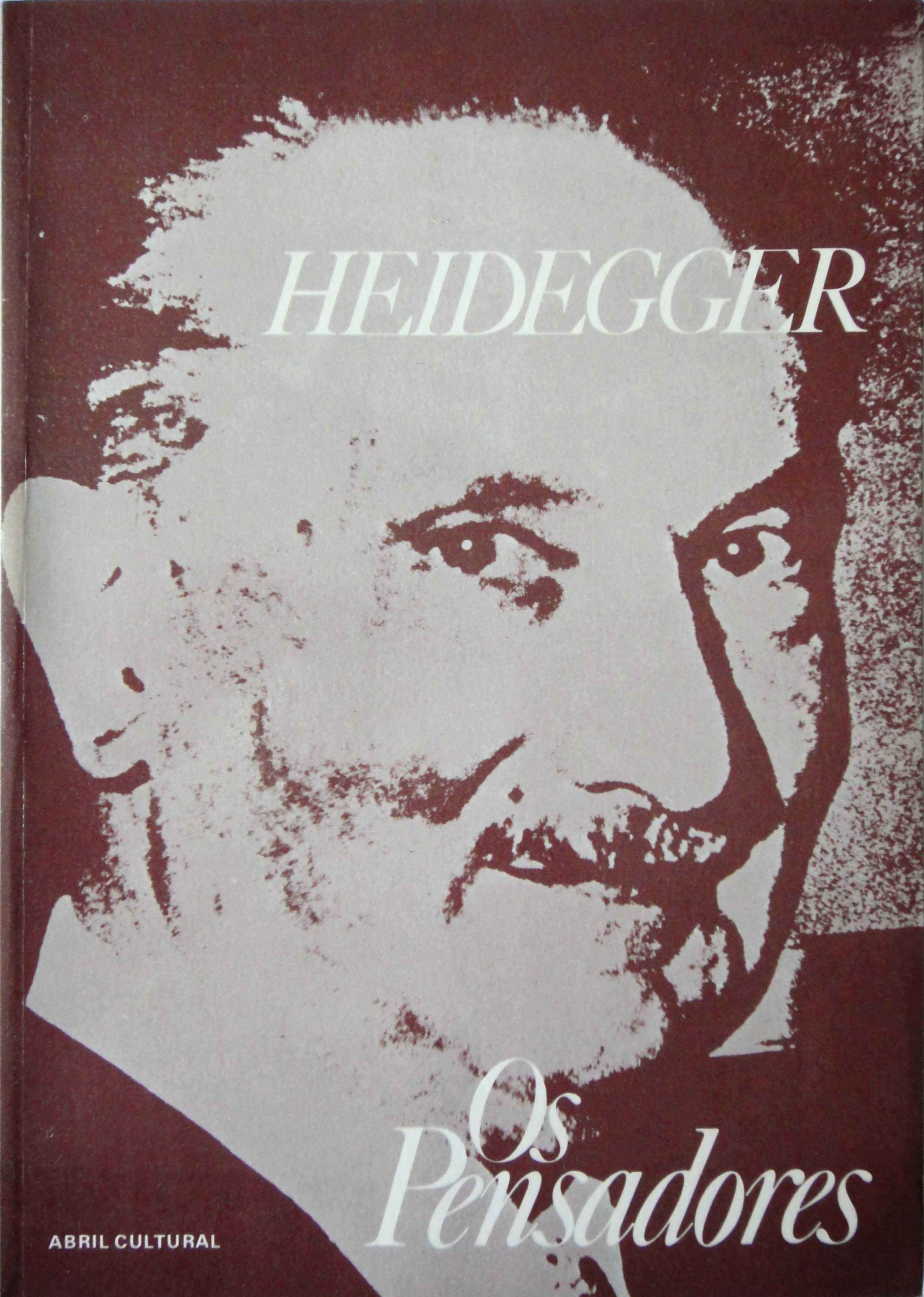 Capa de Conferências e escritos filosóficos Martin Heidegger 