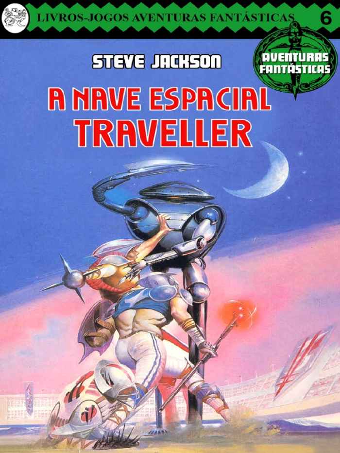 Capa de A nave espacial Traveller Steve Jackson 
