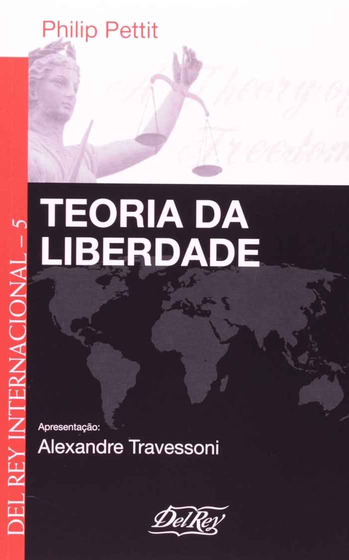 Capa de Teoria da liberdade Philip Pettit 