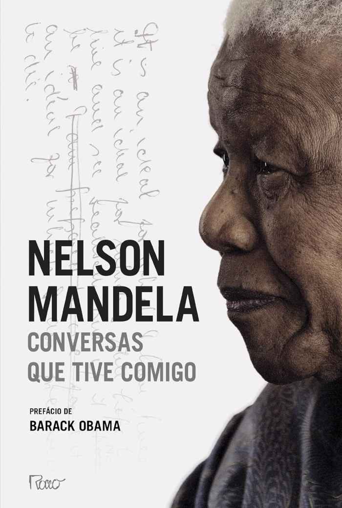 Capa de Conversas que tive comigo Nelson Mandela 