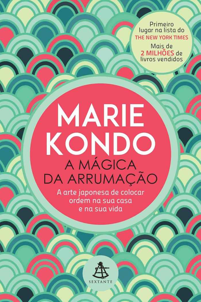 Capa de A mágica da arrumação Marie Kondo 