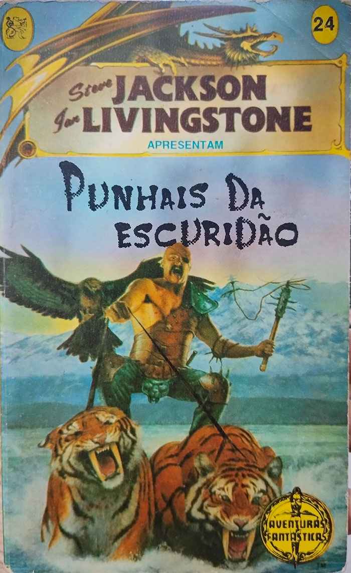Capa de Punhais da Escuridão Luke Sharp 