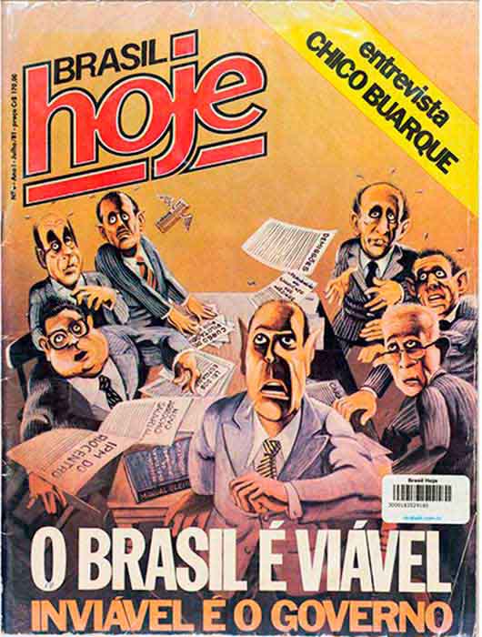 Capa de BRASIL HOJE  