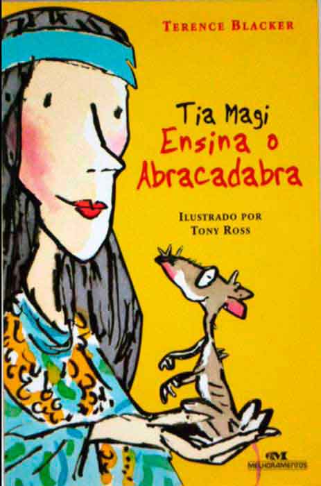 Capa de TIA MAGI ENSINA O ABRACADABRA Terence Blacker 