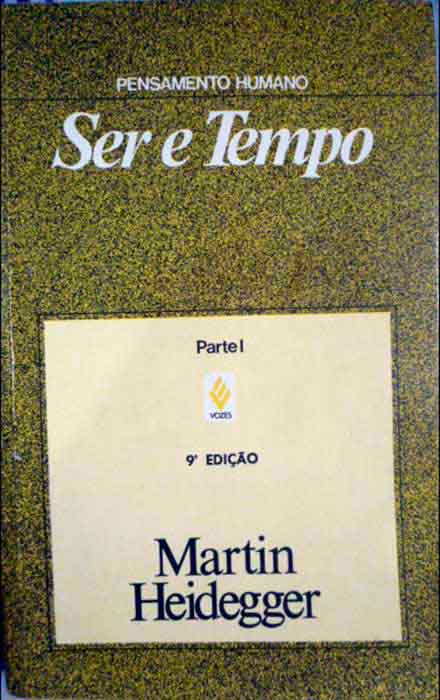 Capa de SER E TEMPO – PARTE 1 Martin Heidegger 