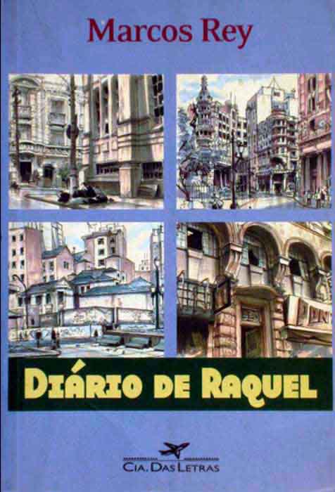 Capa de DIÁRIO DE RAQUEL Marcos Rey 