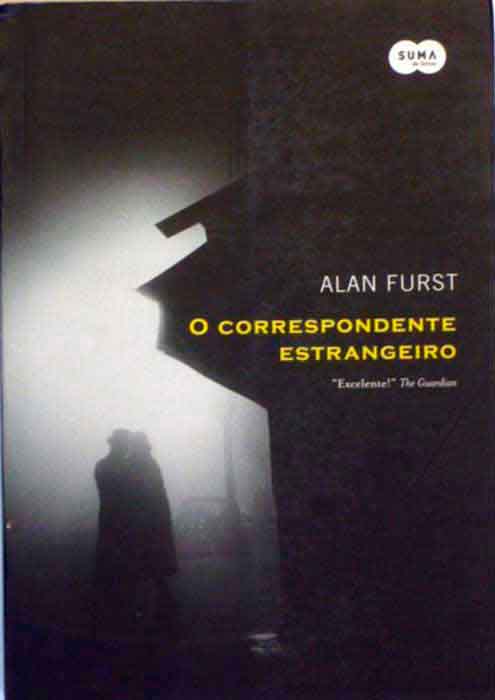 Capa de O CORRESPONDENTE ESTRANGEIRO Alan Furst 
