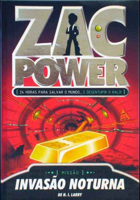 Capa de ZAC POWER: INVASÃO NOTURNA H. I. Larry 