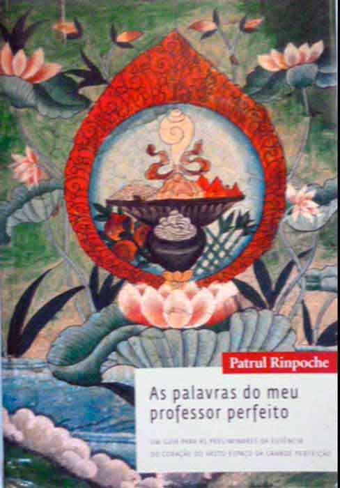 Capa de AS PALAVRAS DO MEU PROFESSOR PERFEITO Patrul Rinpoche 