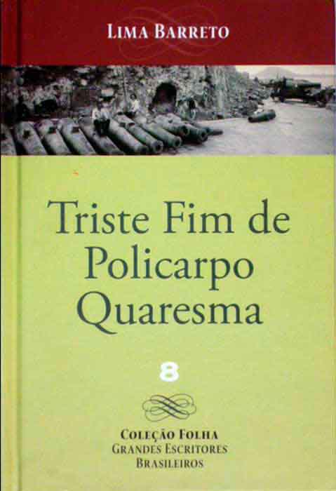 Capa de TRISTE FIM DE POLICARPO QUARESMA Lima Barreto 